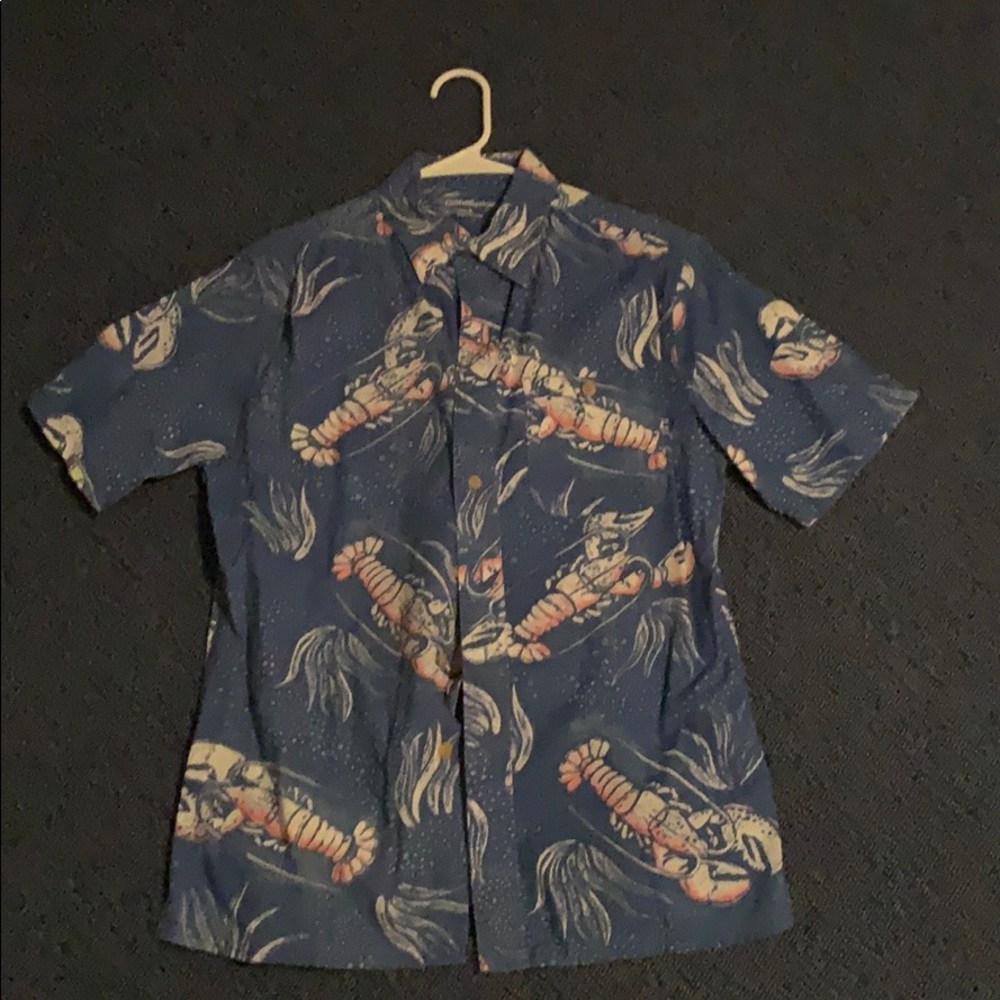 Tropical Croft and Barrow Button Down Tee